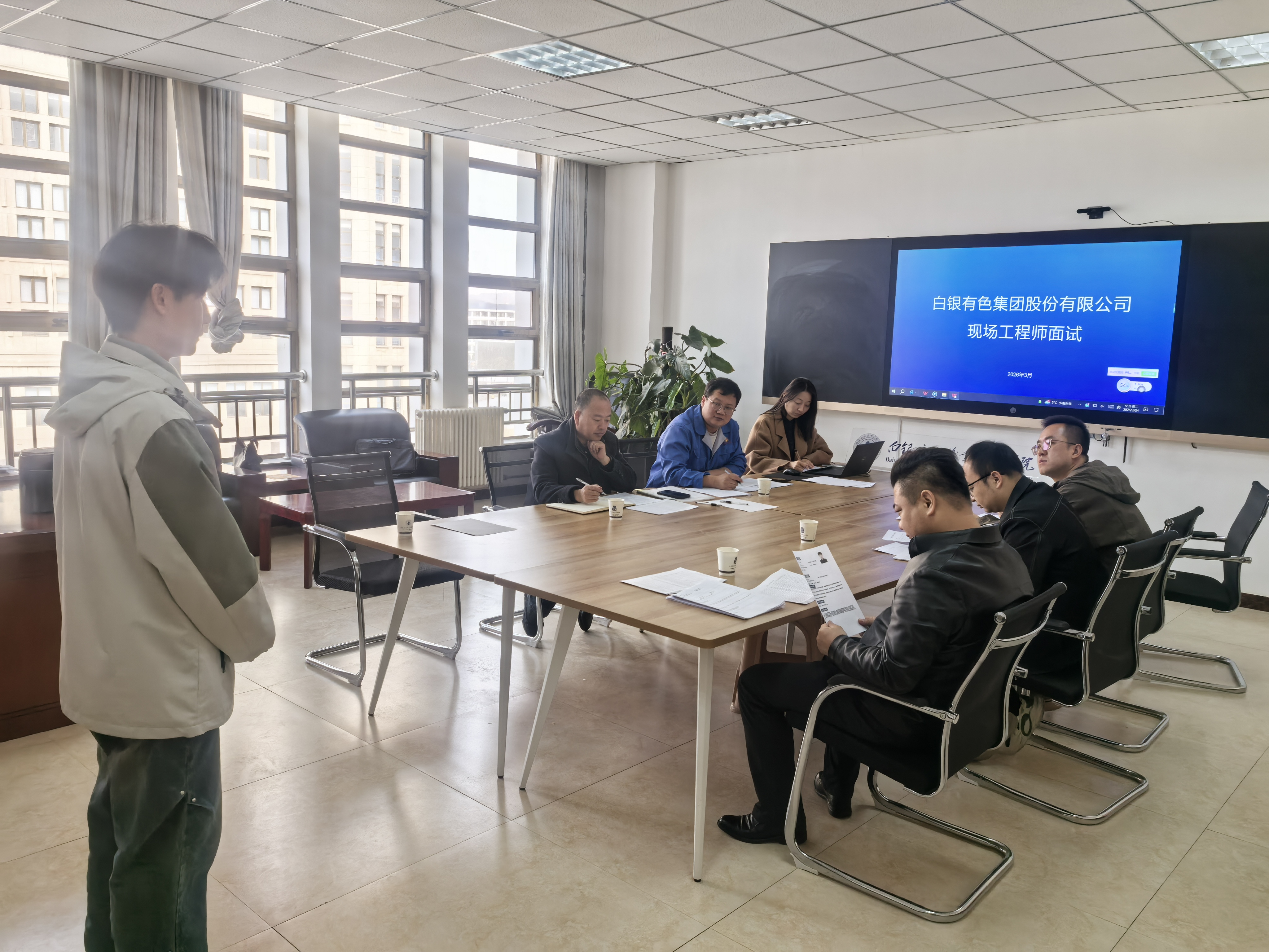 产教融合育工匠 强联动引才共赢——白银有色集团股份有限公司与白银矿冶职业技术学院现场工程师班面试顺利举行